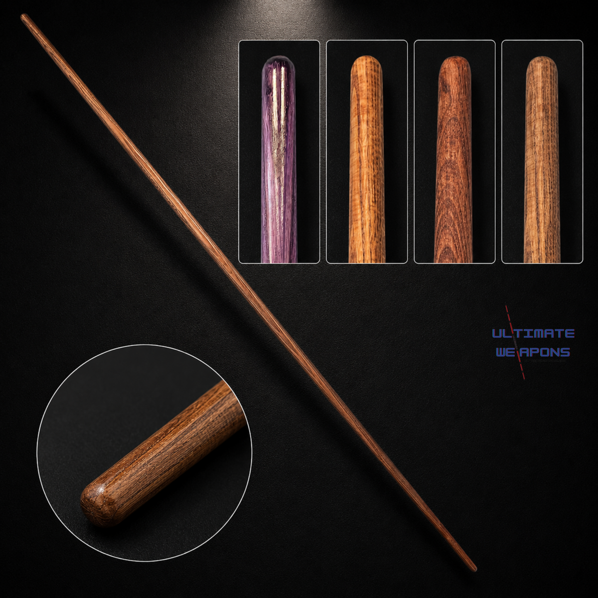 Traditional Ash Hardwood Bo Staff | Ready to Ship 12,13,14,15