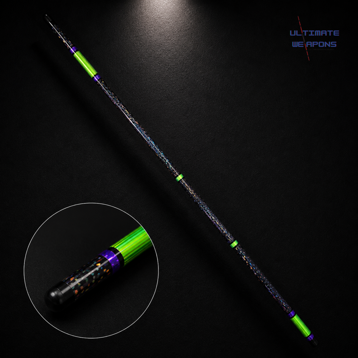 60" Competitor Core Black Shatter Bo | Ultimate Vault 007
