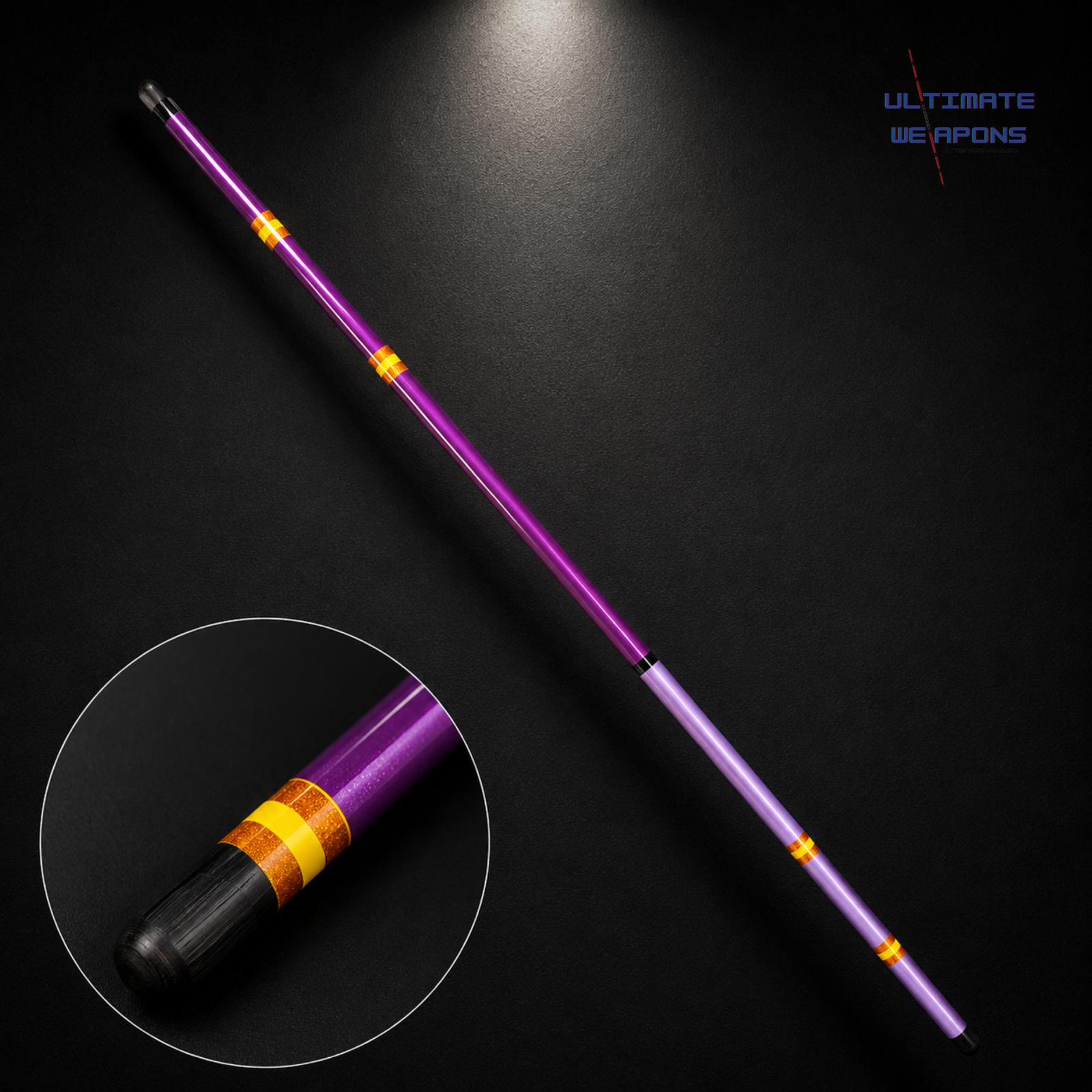 42" Split Purple/Violet Champion Bo | Ultimate Vault 002