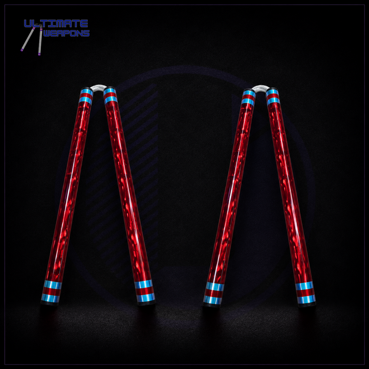 Vault #28 – Cool Red Champion Rope Nunchuck