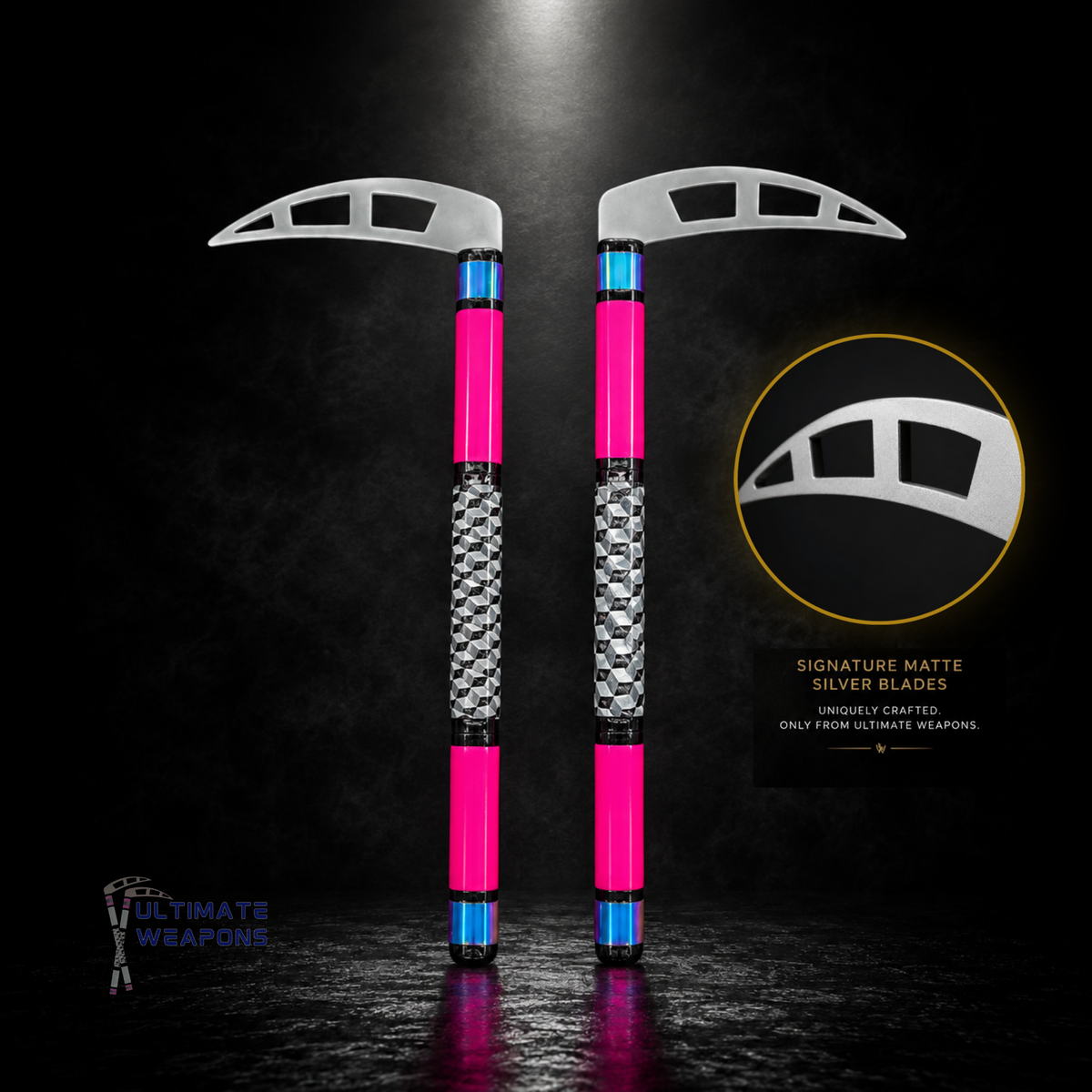 Vault #33 – Hot Pink Diamond Plate Kamas