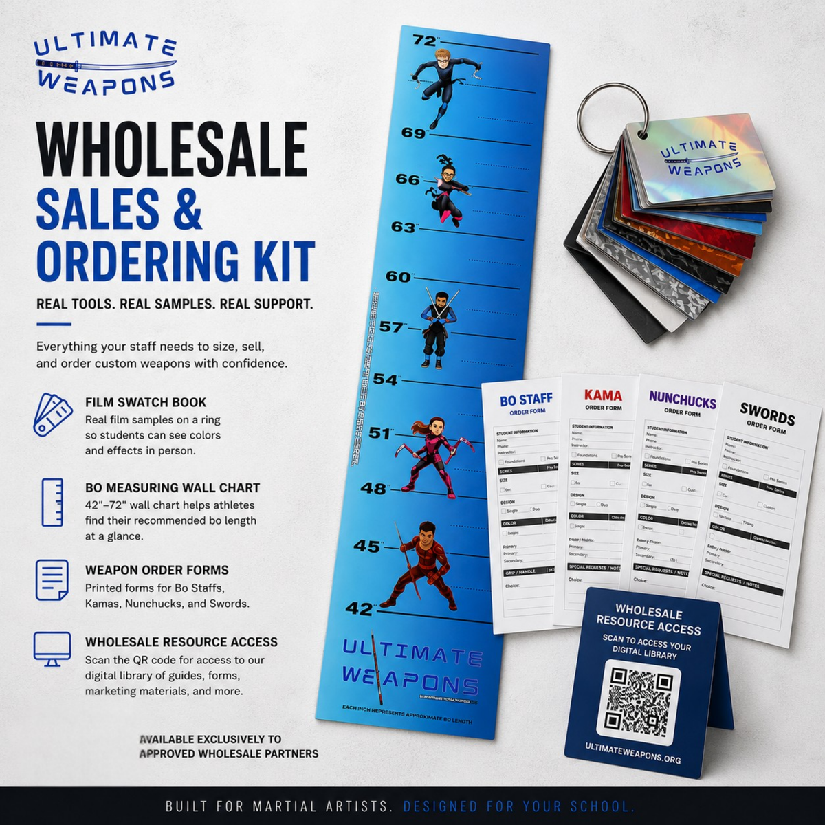 Ultimate Weapons Wholesale Sales &amp; Ordering Kit