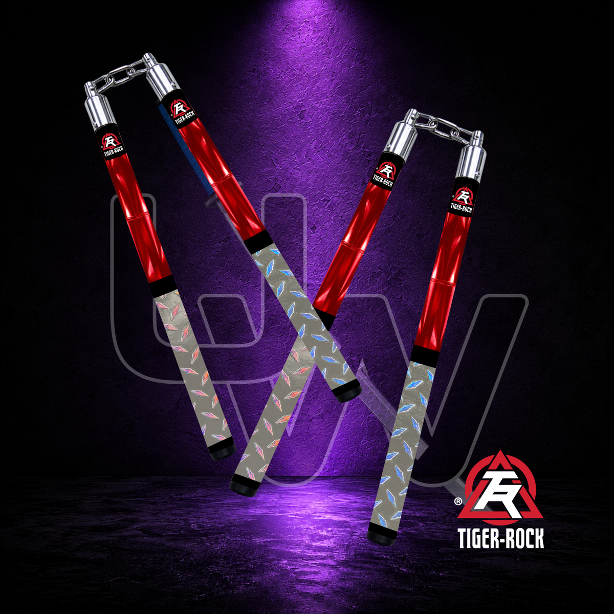 Tiger Rock Duo Chain Nunchucks